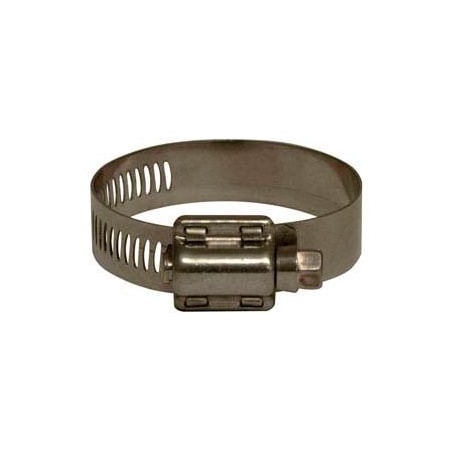 Apache Hose & Belting Co. Inc 7/16" - 3/4" Stainless Steel Micro Worm Gear Clamp w/ 5/16" Band 48017002